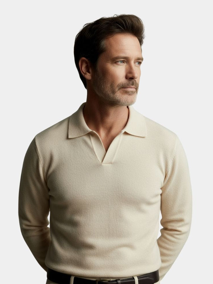 Pull Col V Essentiel - Cross & Crown