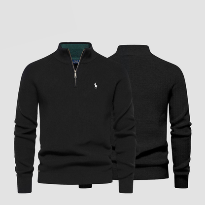 Men's Men's Zip Neck Sweater (Clearance)