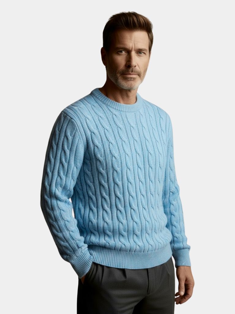Pull Cachemire Essentiel - Cross & Crown