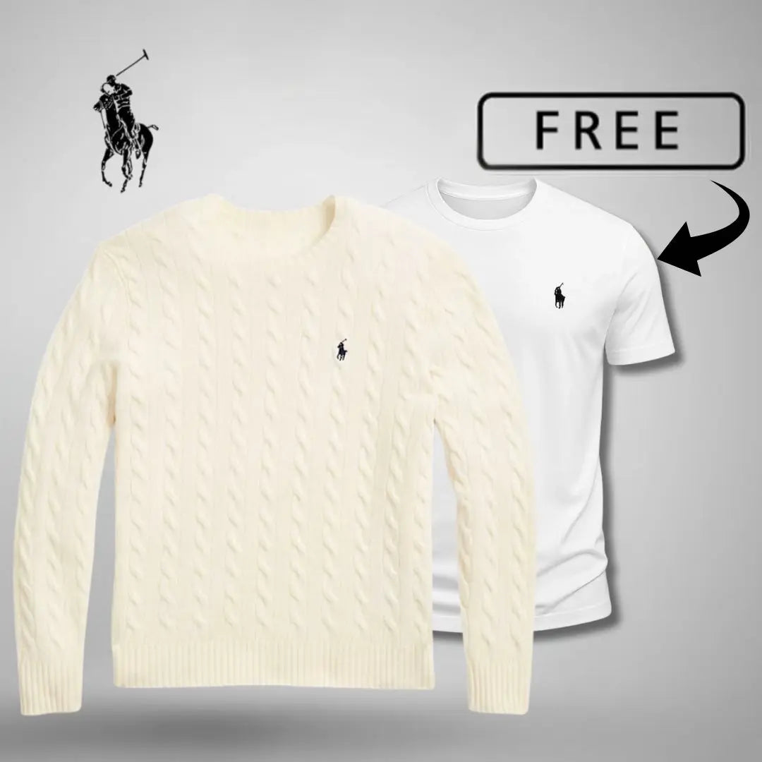 Men's Premium Sweater™ + Free T-Shirt  🎁