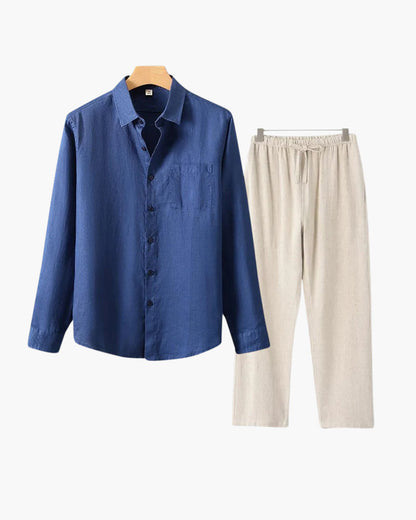 Ensemble Lin Manches Longues