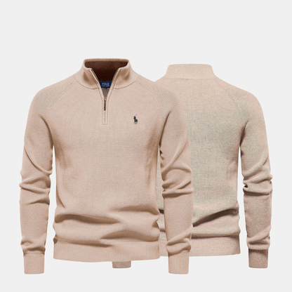 Men's Men's Zip Neck Sweater (Clearance)