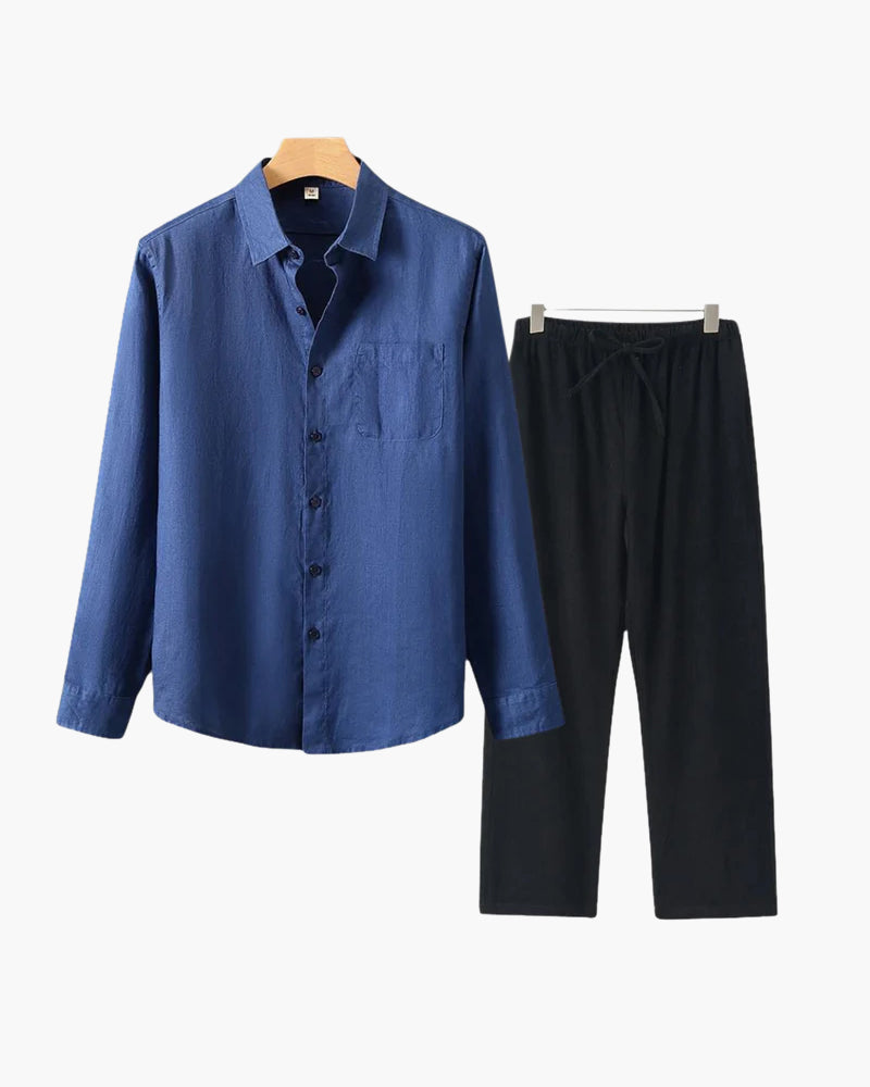Ensemble Lin Manches Longues