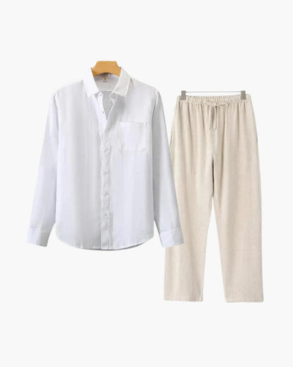 Ensemble Lin Manches Longues