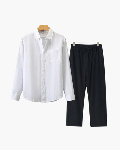 Ensemble Lin Manches Longues