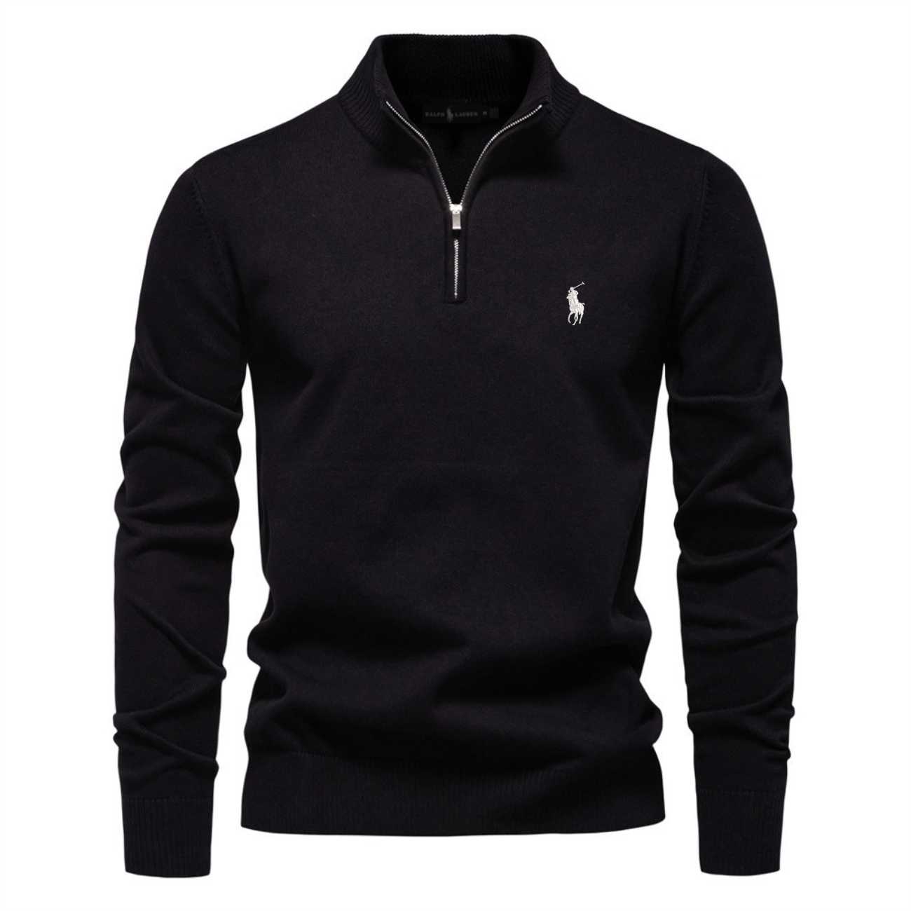 Men's Premium Half-Zip Knit Sweater - Clearance Sale