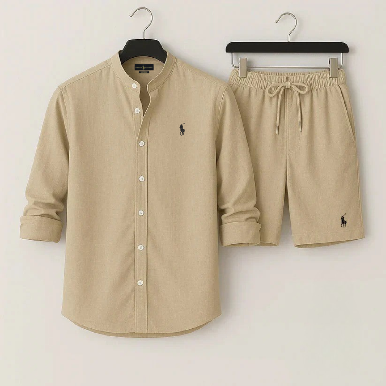 Men's Summer Shirt & Shorts Set - Clearance Sale