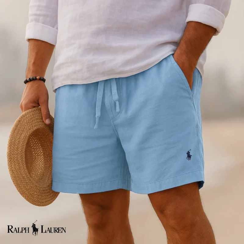 Men's Heritage Linen Capri Shorts