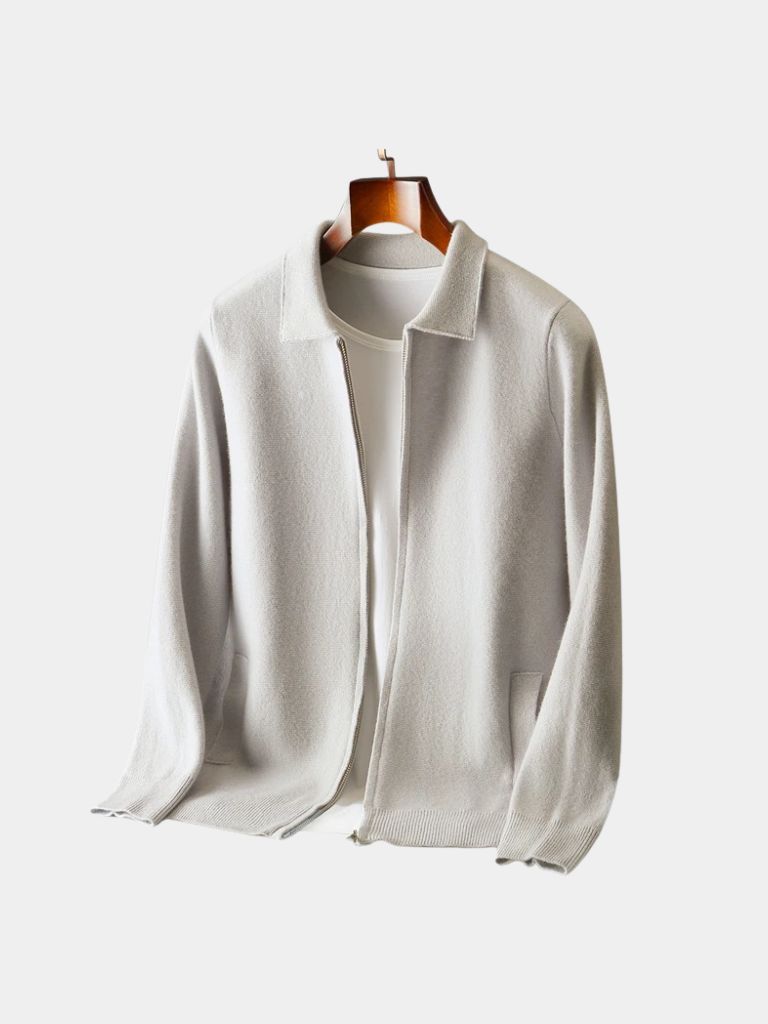 Veste Maille Cachemire Héritage - Cross & Crown
