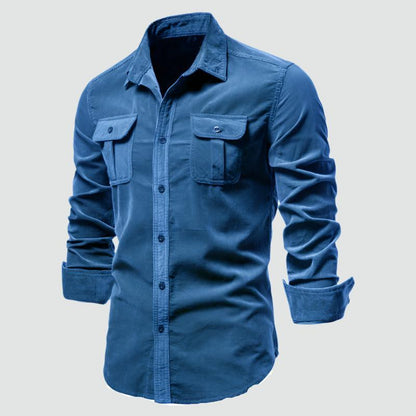 Chemise en Velours Côtelé Conor