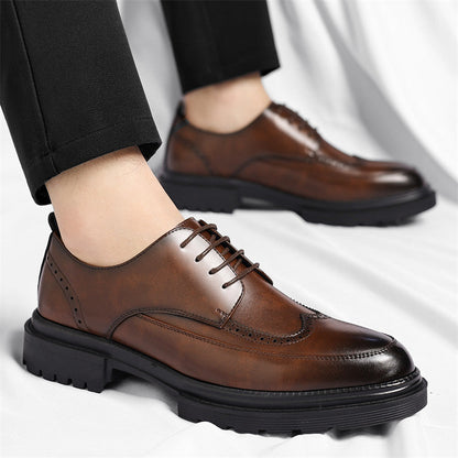 Roberto Genuine Leather Dress Shoes