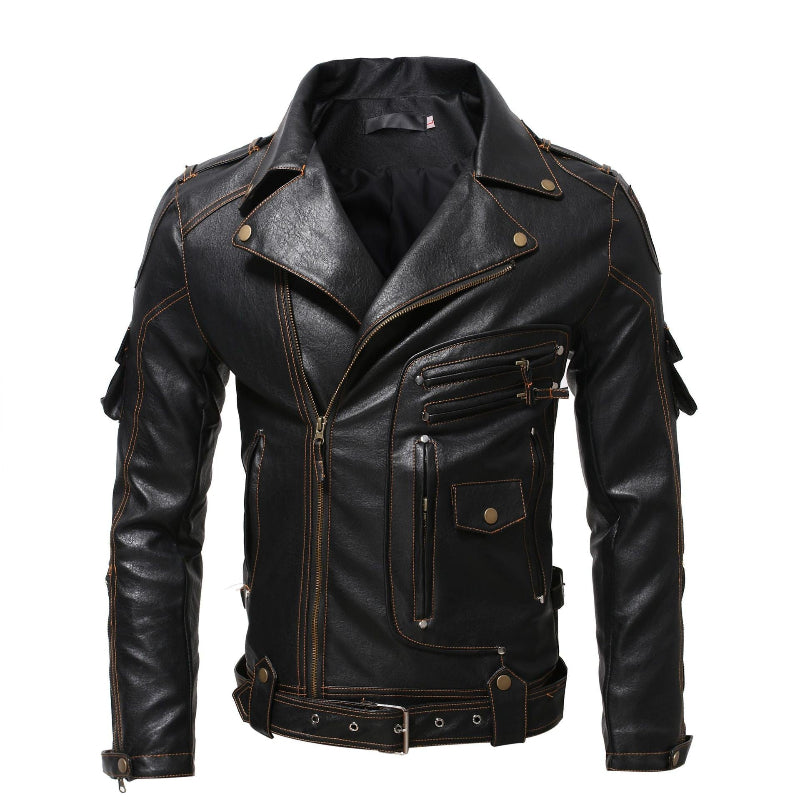 Blouson en cuir LORENZO