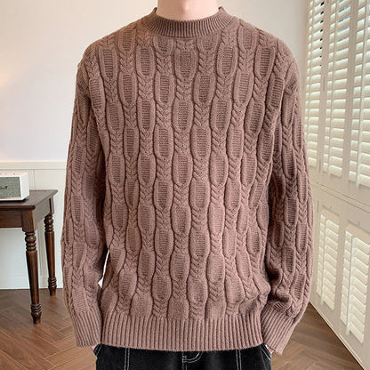 Pull en maille torsadée OLIVER