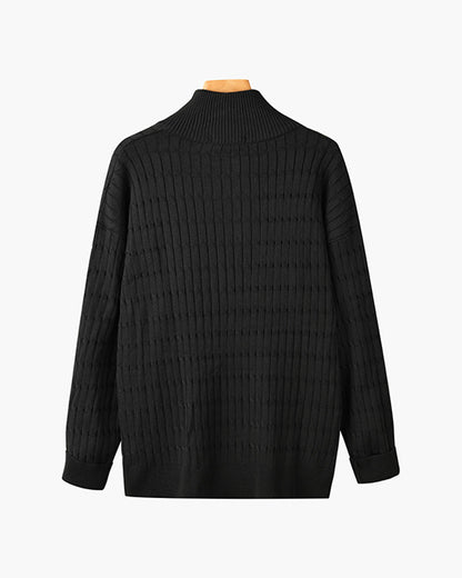 GWANGJU Half Zip Sweater