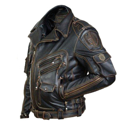 Blouson en cuir LORENZO