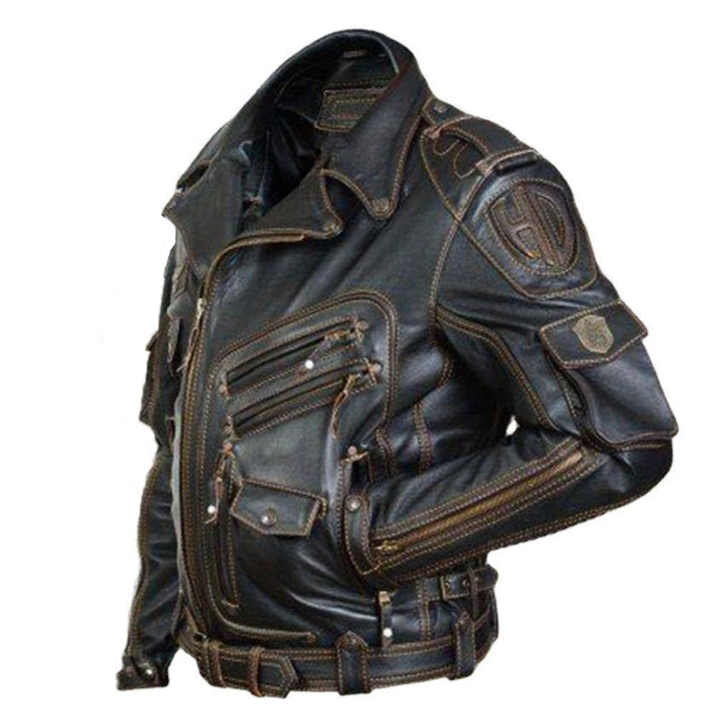 Blouson en cuir LORENZO