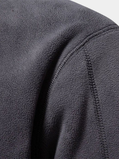 Pull Col Zippé Alpine - Cross & Crown