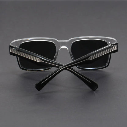Monaco Acetate Square Sunglasses