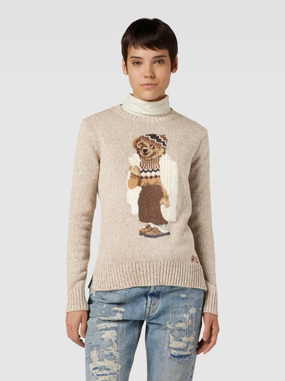Men's Sweater | Bear White Coat