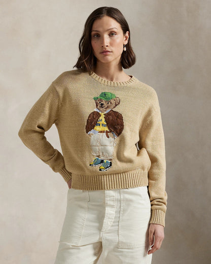 Men's Sweater | Polo Bear Beige