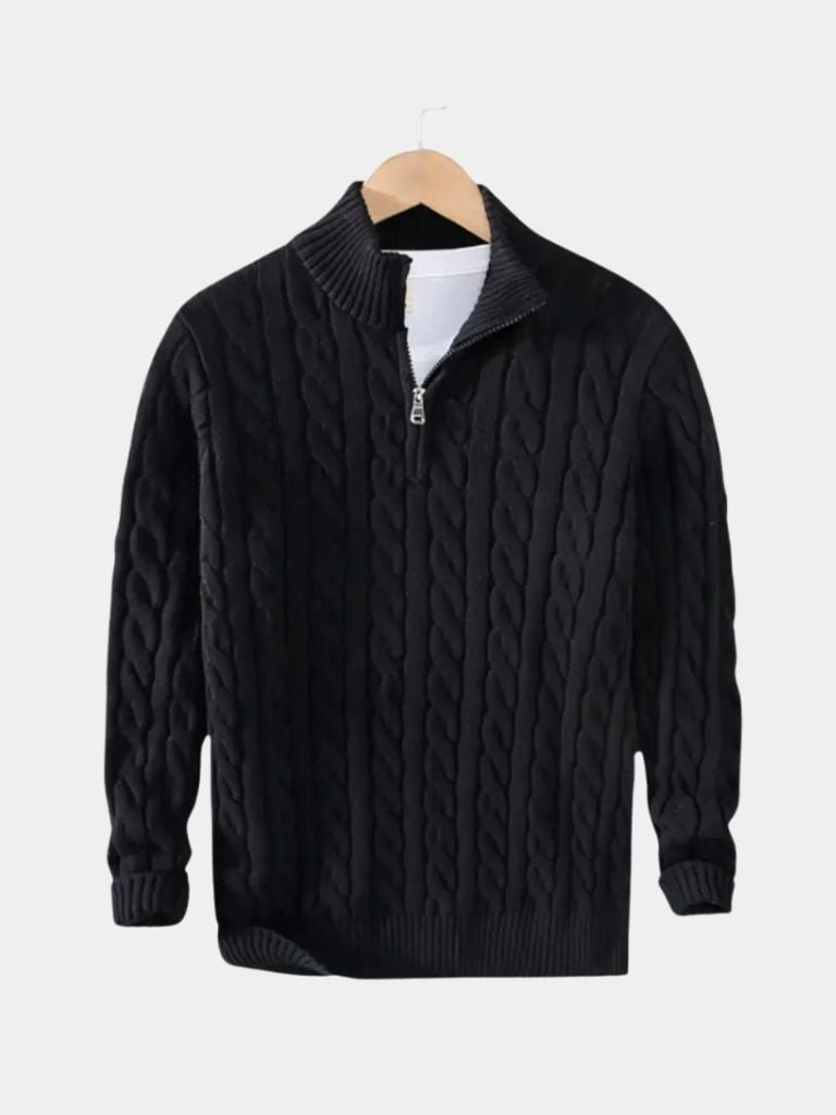 Pull half-zip Essentiel - Cross & Crown