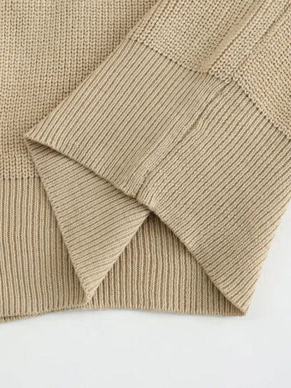 Pull Zippé Essentiel - Cross & Crown