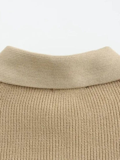 Pull Zippé Essentiel - Cross & Crown