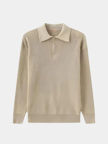 Pull Zippé Essentiel - Cross & Crown