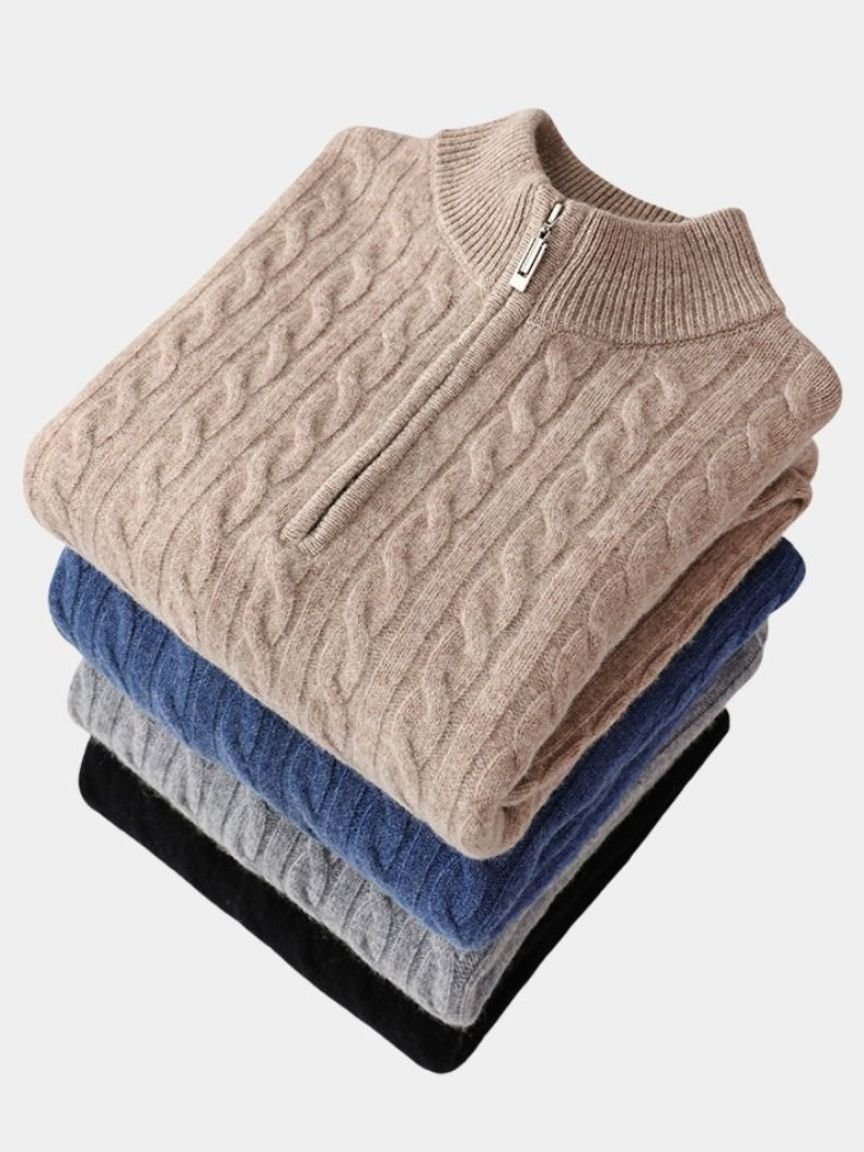 Pull half-zip Essentiel - Cross & Crown