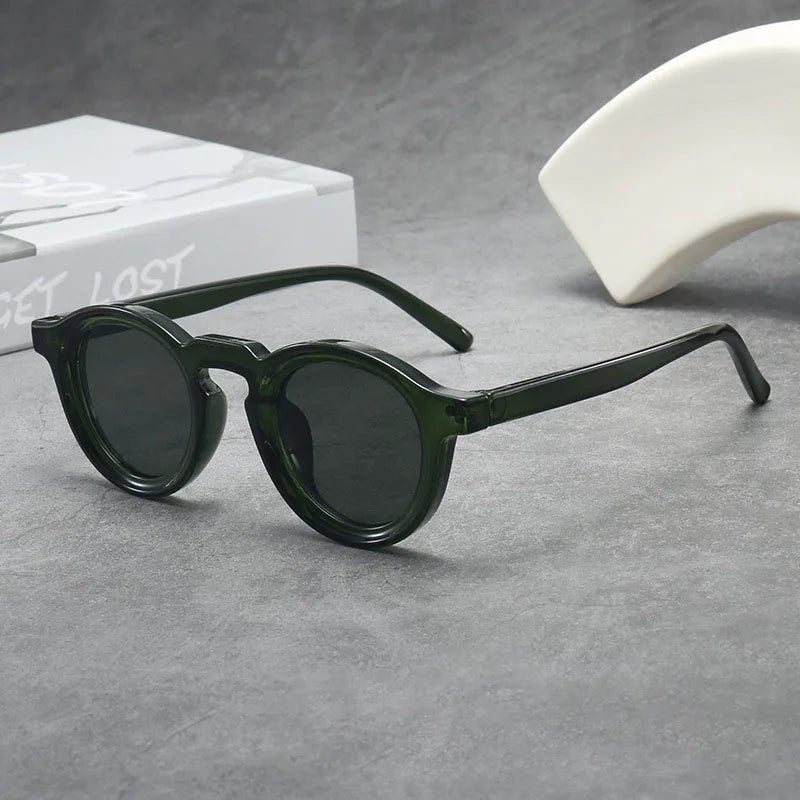 Montra Bold Round Glasses