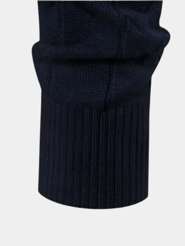 Pull Col Zippé en Maille - Cross & Crown