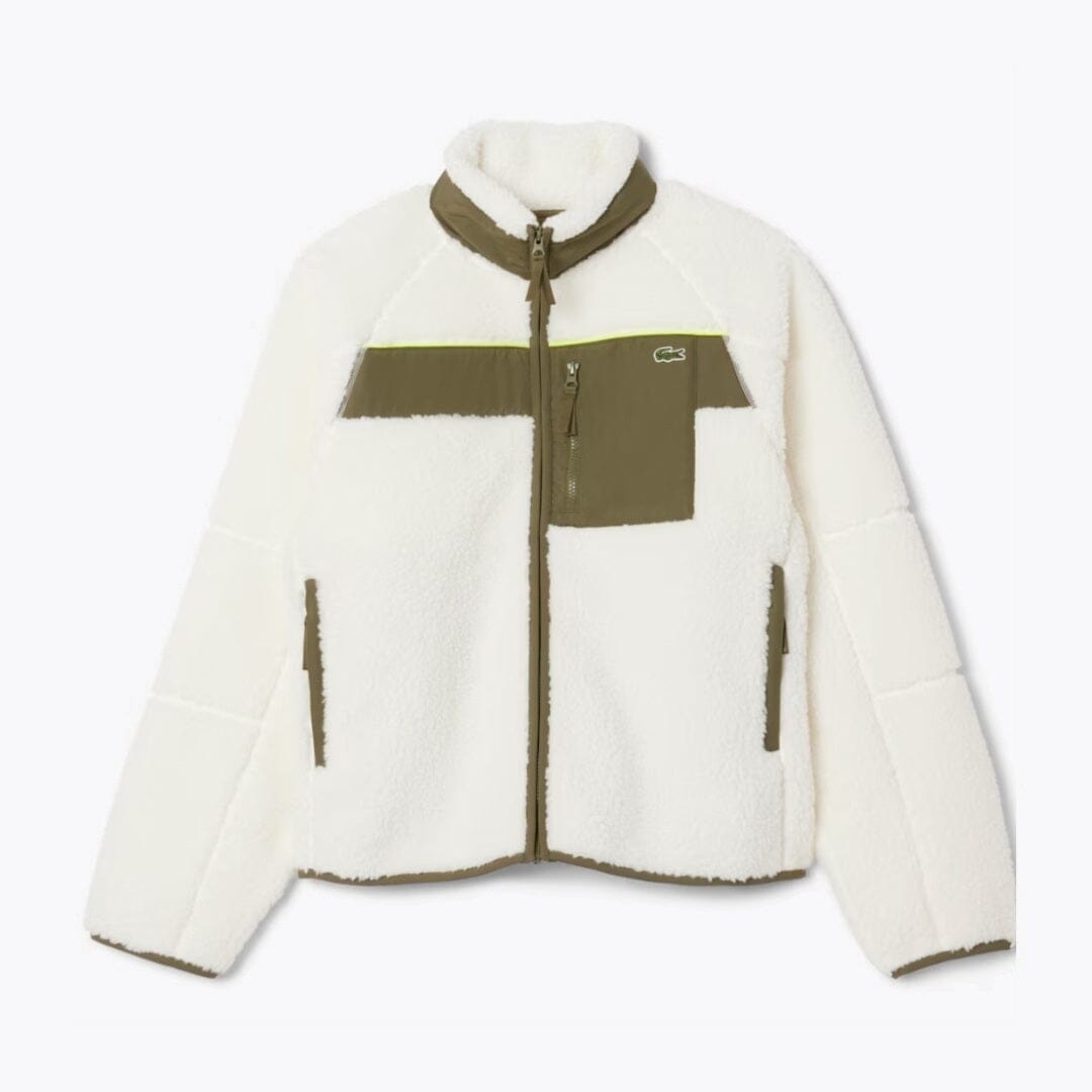 L.C Colour-Block Sherpa Fleece Jacket