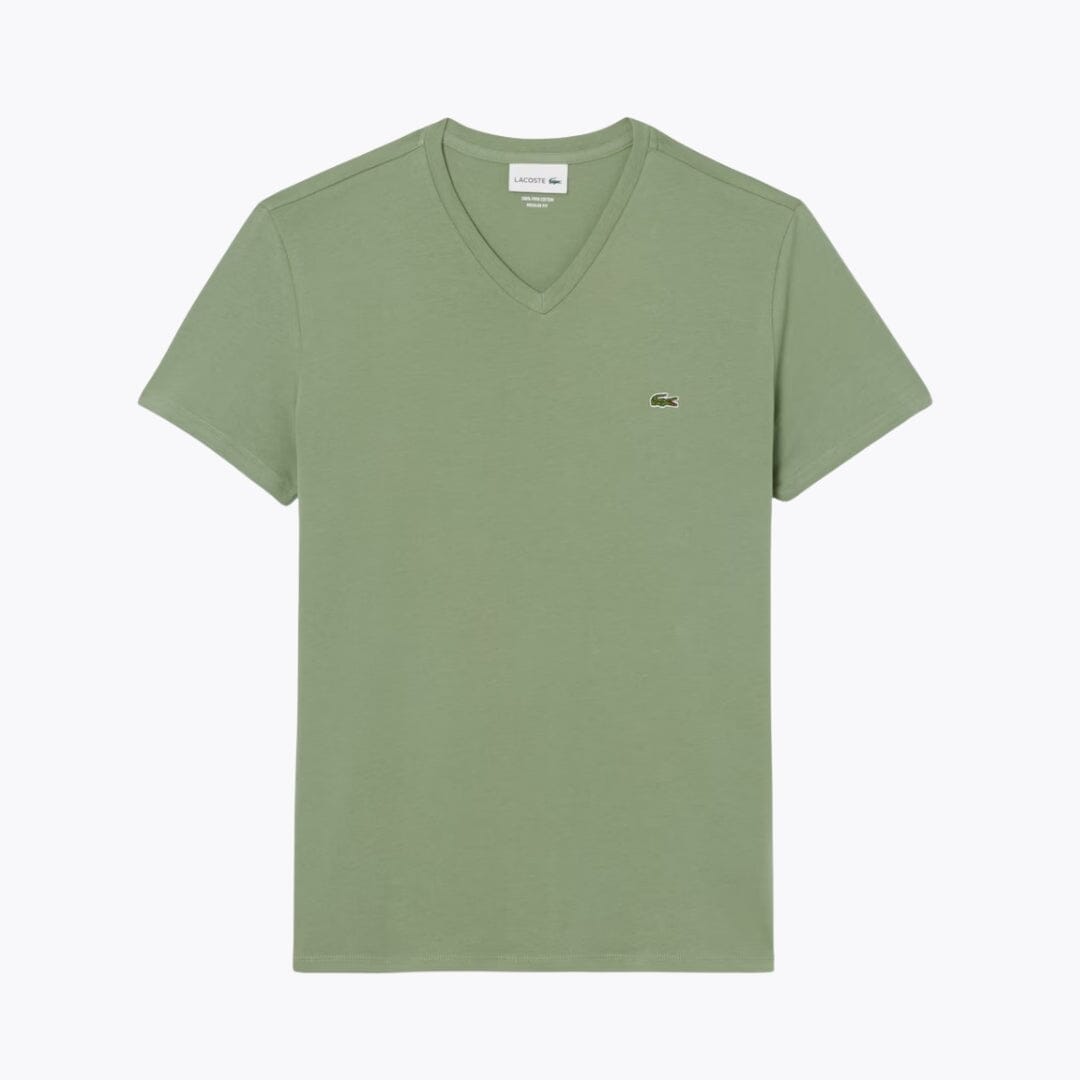 L.C Lightweight Cotton Pima V Neck T-shirt