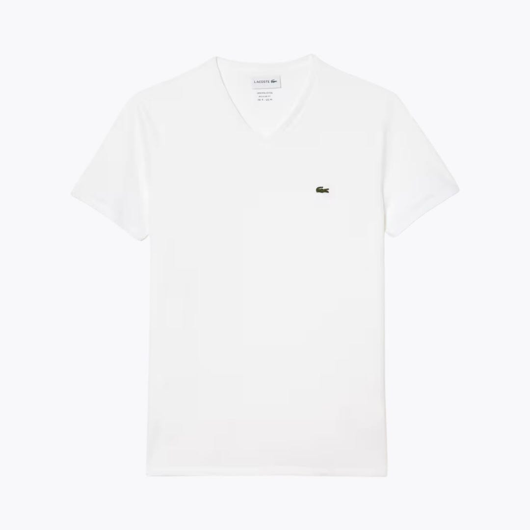 L.C Lightweight Cotton Pima V Neck T-shirt