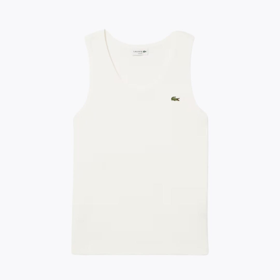L.C Slim Fit Ribbed Cotton Tank Top