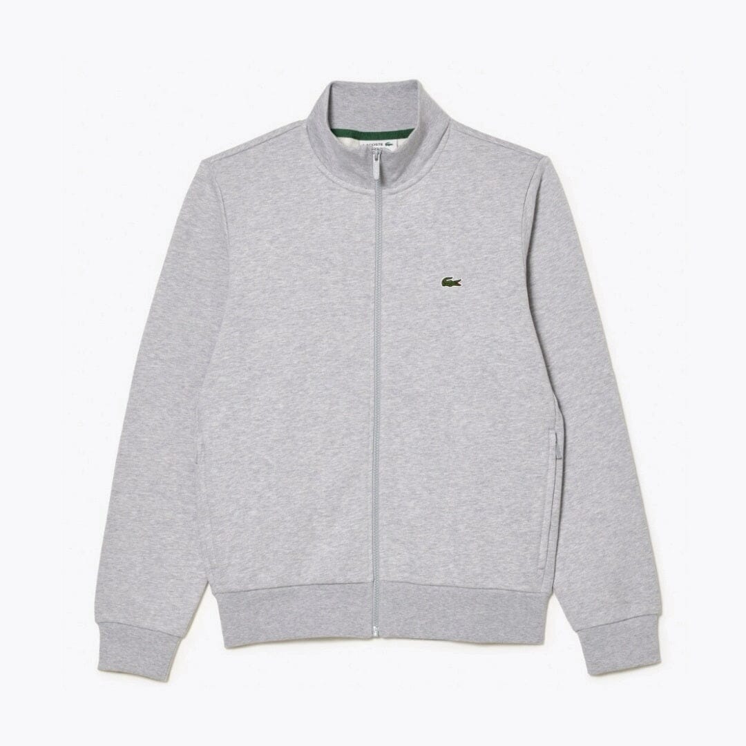 L.C Zip-Up High Neck Fleece Sweatshirt
