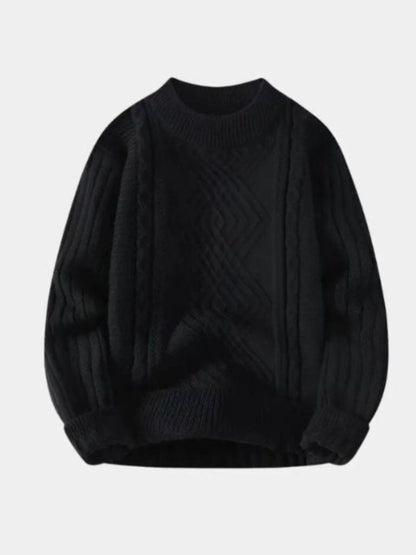 Pull Texturé Minimaliste - Cross & Crown
