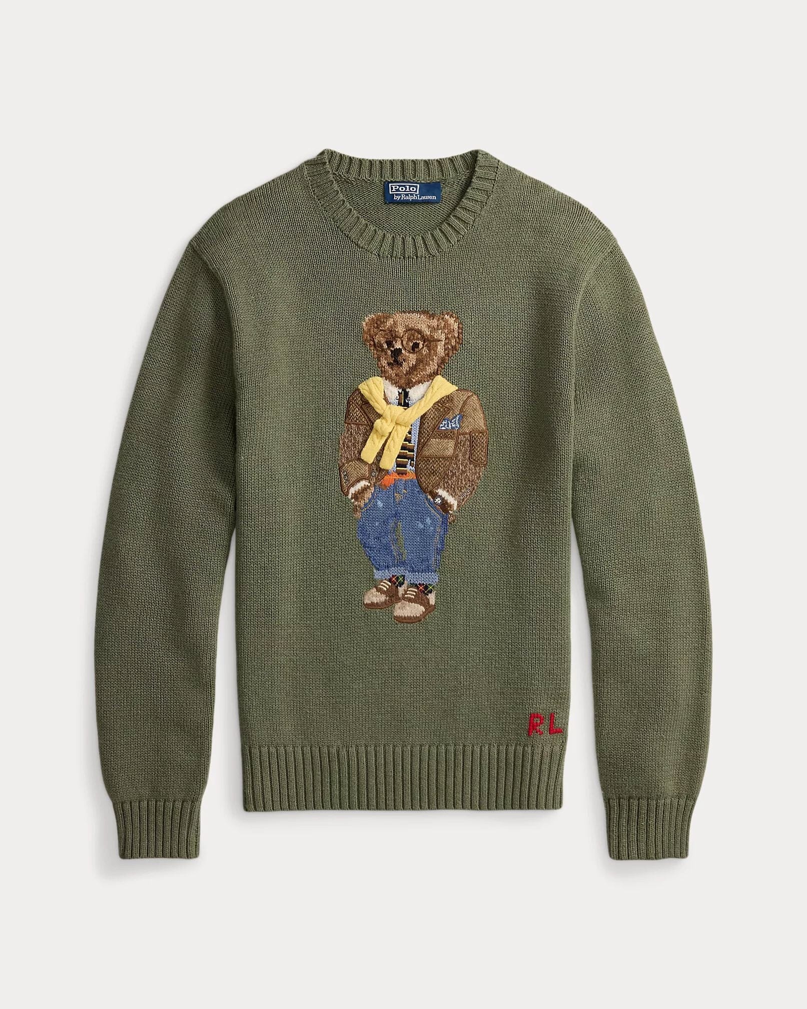 Men's Polo Bear Sweater