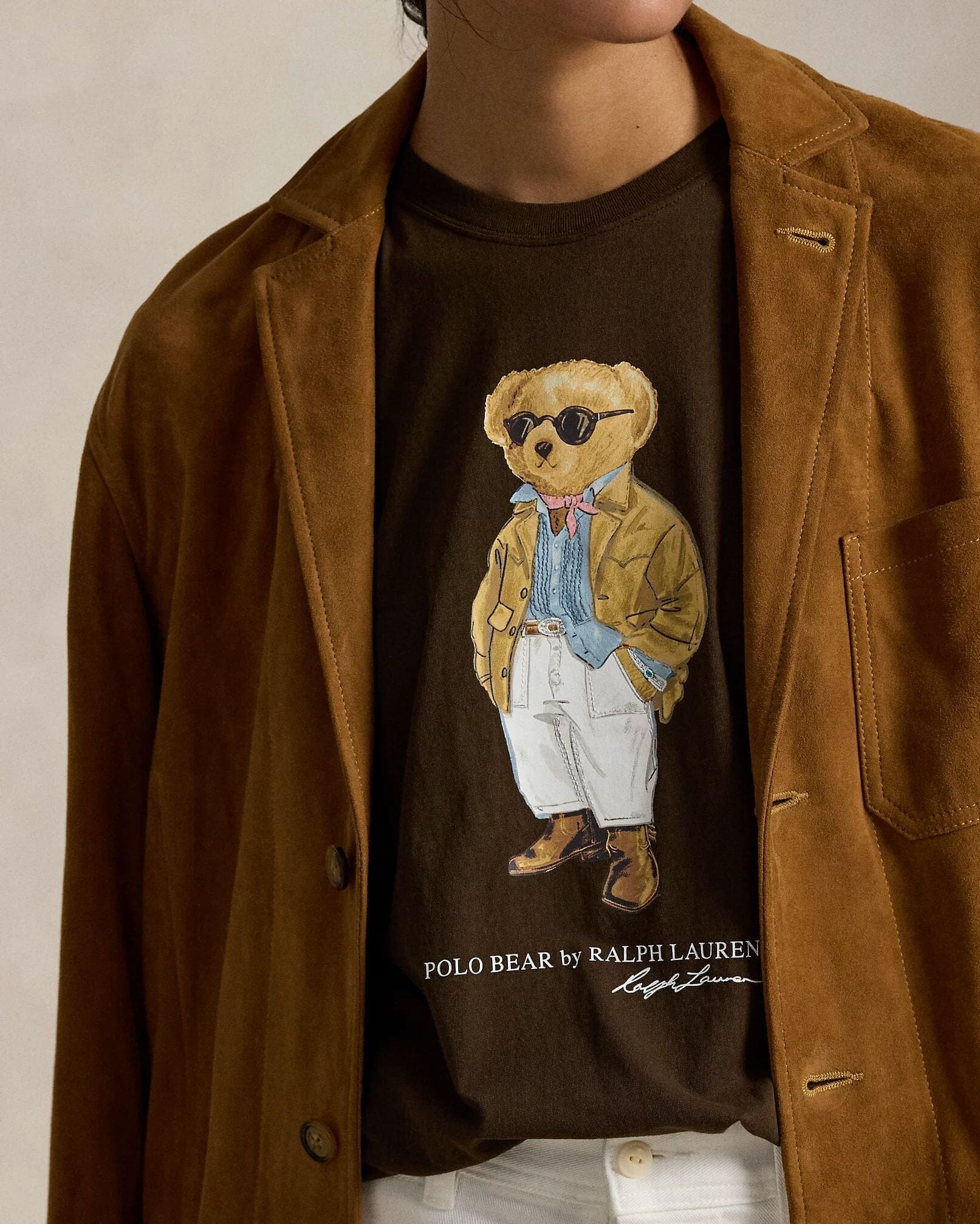 Men's Polo Bear Cotton Jersey T-Shirt