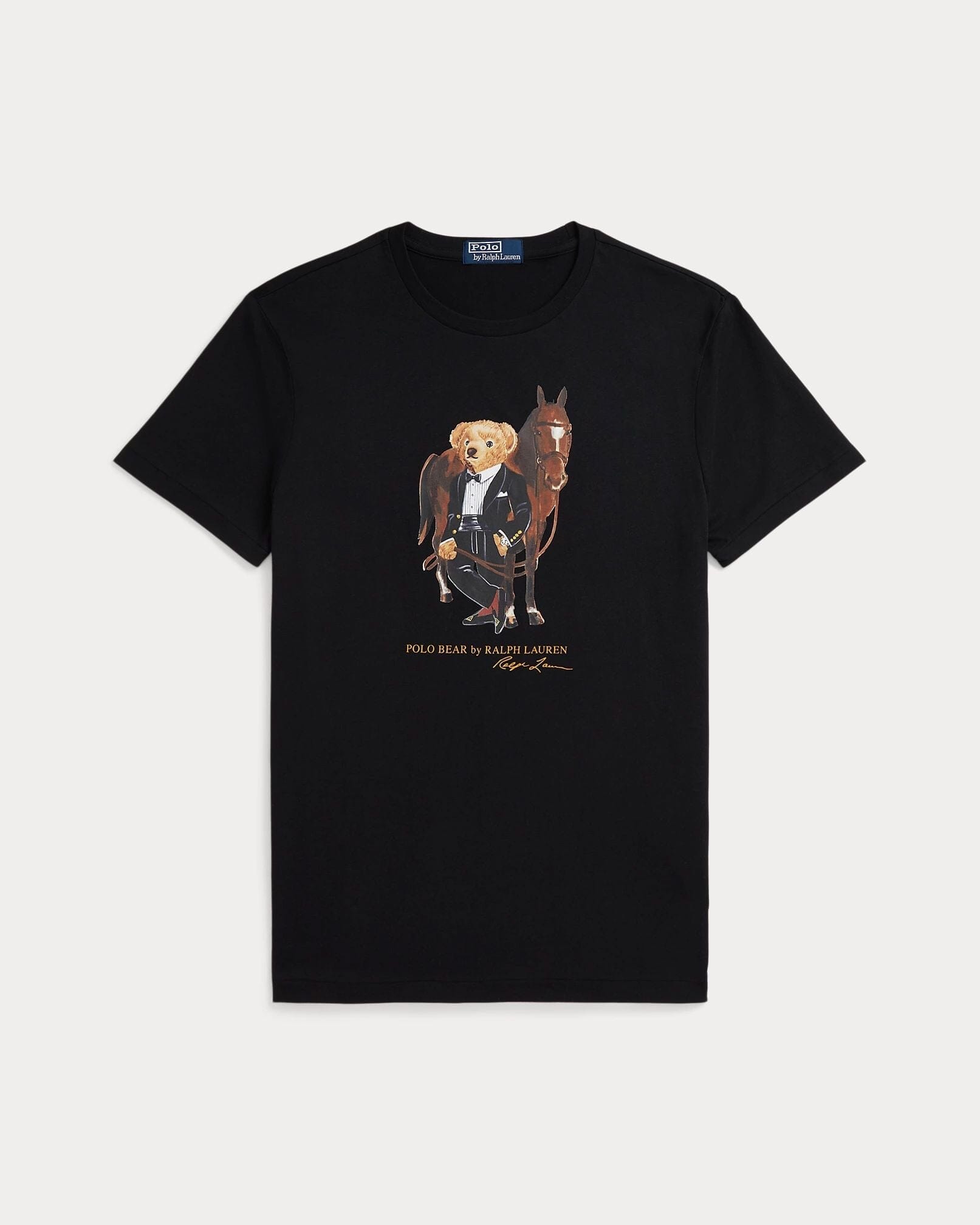 Men's Polo Bear Cotton T-Shirt