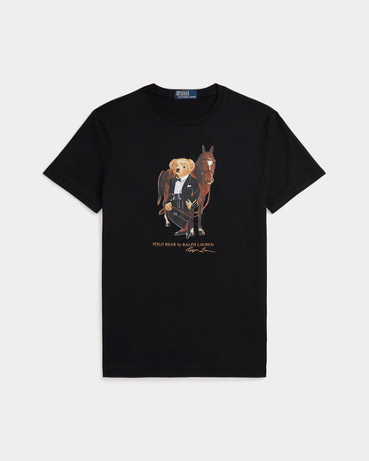 Men's Polo Bear Cotton T-Shirt