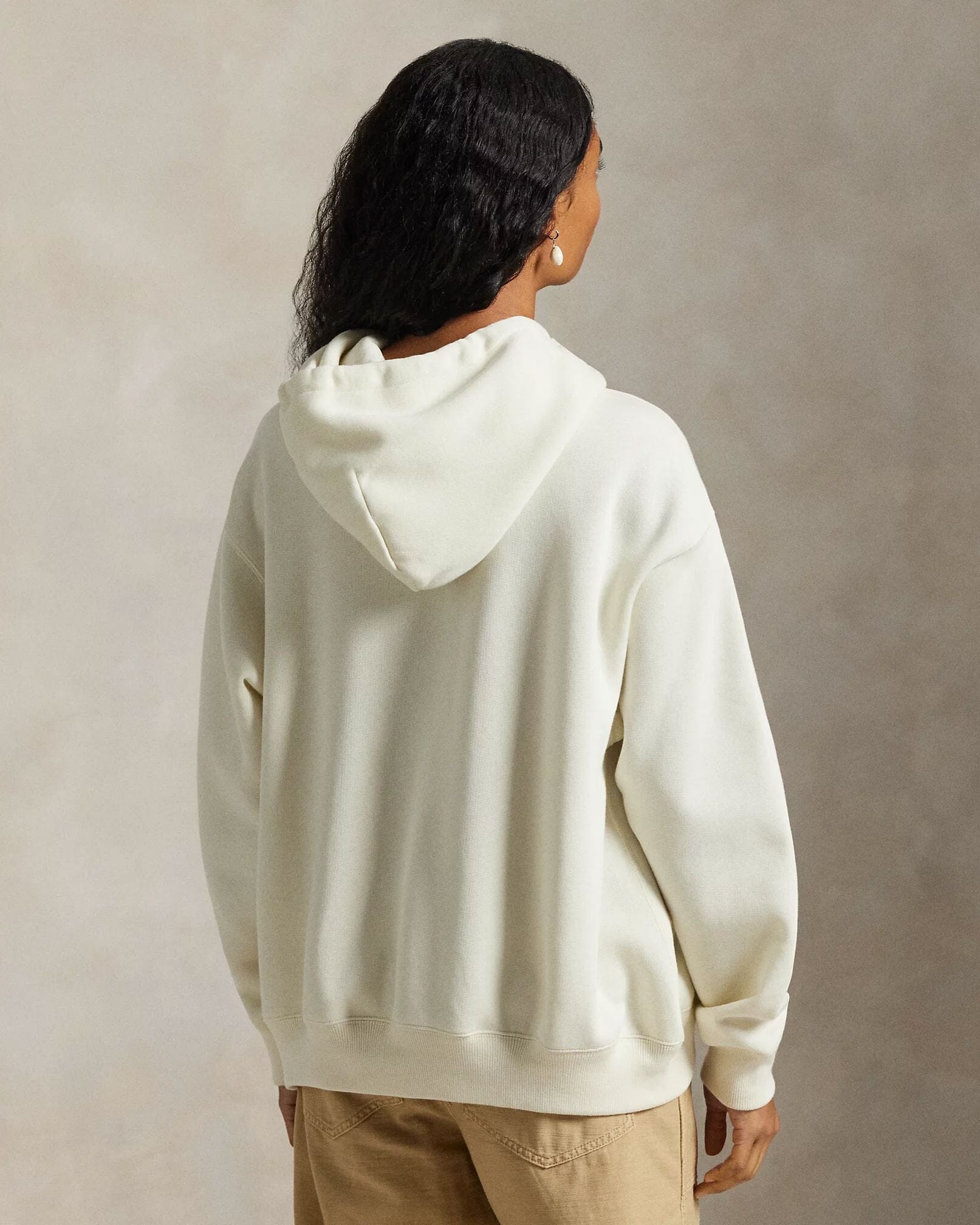 Men's Polo Bear Fleece Hoodie