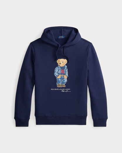Men's Polo Bear Fleece Hoodie
