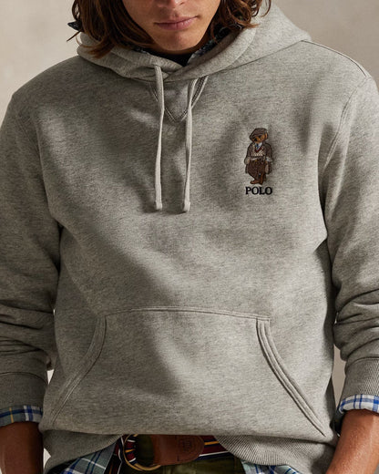 Men's Polo Bear Fleece Hoodie