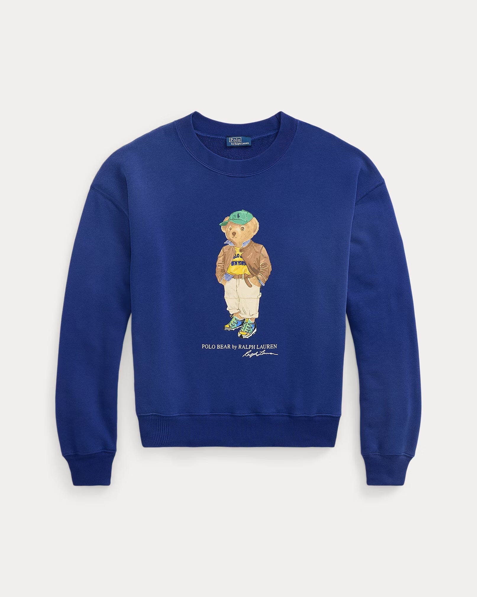 Men's Polo Bear Lightweight Fleece Crewneck