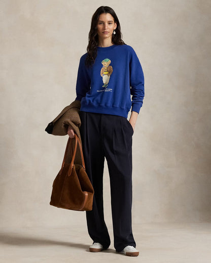 Men's Polo Bear Lightweight Fleece Crewneck