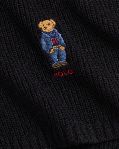 Men's Polo Bear Knit Scarf