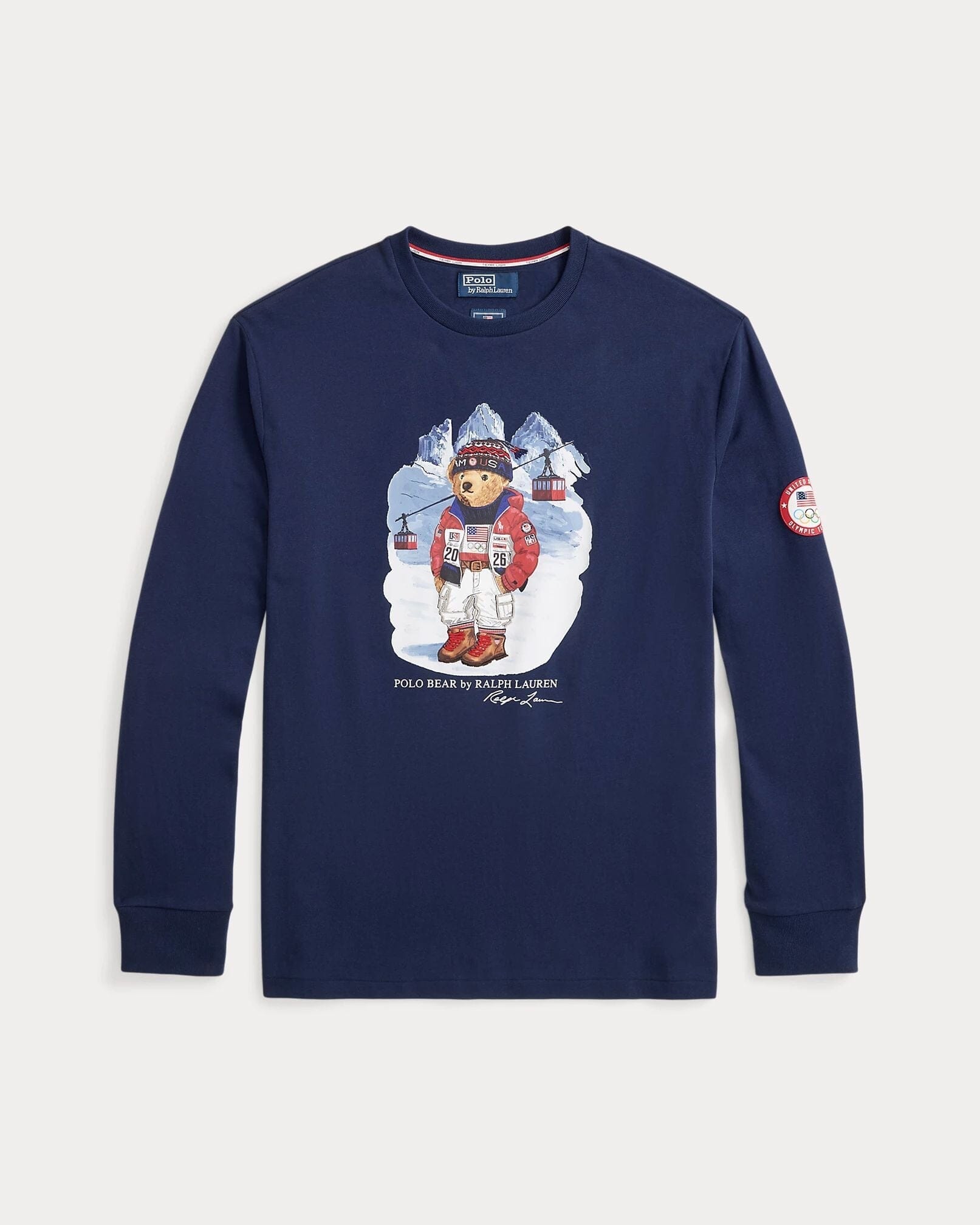 Men's Team USA Polo Bear T-Shirt
