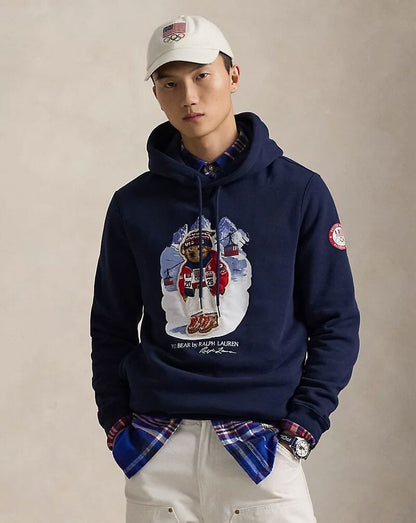 Men's Team USA Polo Bear Hoodie