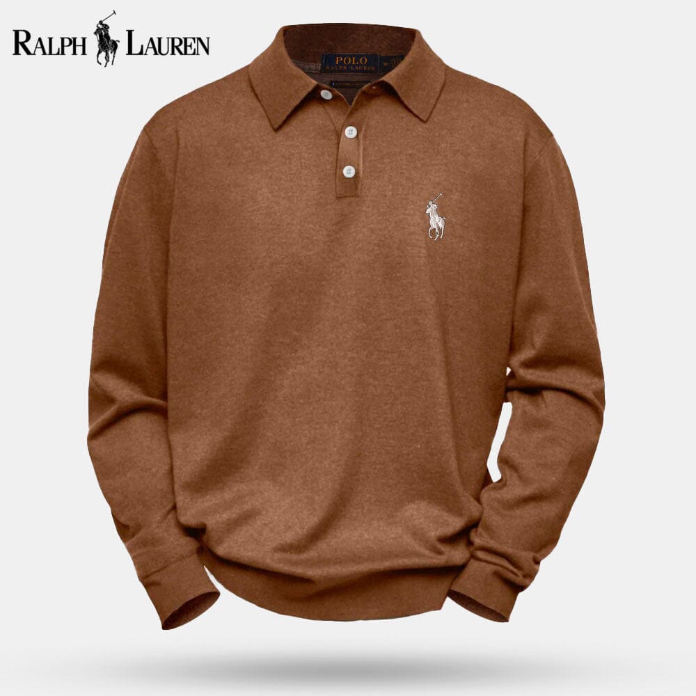 Men's Cable-Knit Wool Knit Sweater